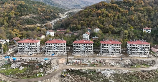 Tır Köyü ndeki TOKİ Afet Konutlarında Sona Gelindi Karabük Haberleri