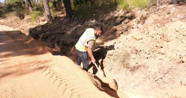 Manavgat ta yeni içme suyu hattı imalatı gerçekleştiriliyor Antalya Haberleri