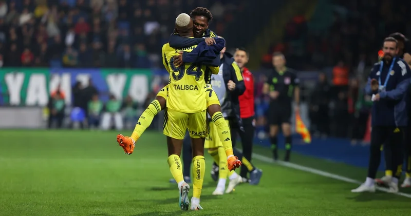 Fenerbahçe, Rizespor a karşı serisini sürdürdü! Fenerbahçe Haberleri