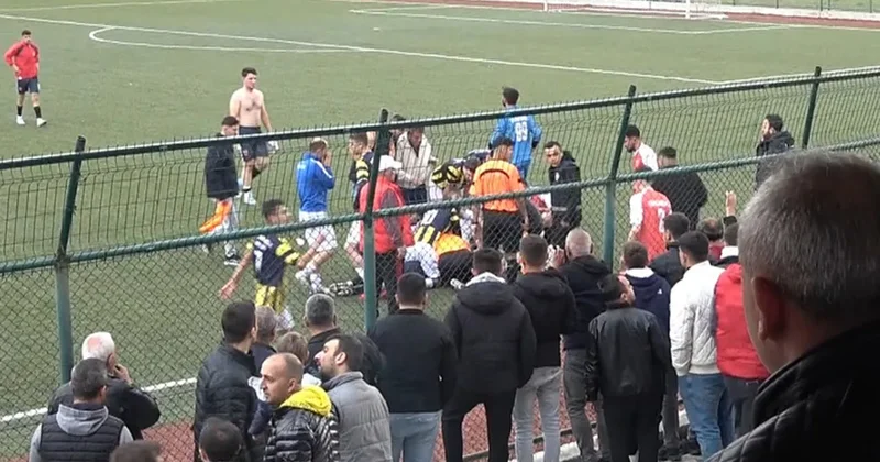 Hakemden maçta hayati müdahale