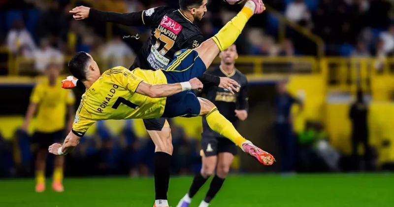 Yok artık Ronaldo! 40 yaşında inanılmaz bir gol