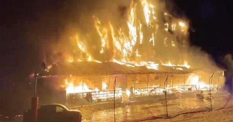 Yangının faturası ölen aileye kesildi