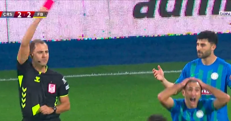 Kırmızı kart yanlış: Yayıncı kuruluş son noktayı koydu