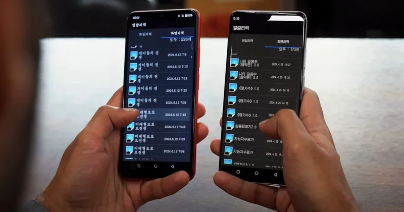 Kuzey Kore nin akıllı telefonları ilk kez incelendi! Saat ayarı yapmak bile yasak Sözcü Gazetesi