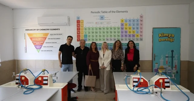 Rektör Özkan, mezunu olduğu okulun yenilenmesine destek verdi Antalya Haberleri