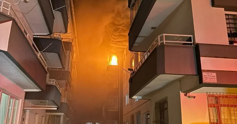 Ankara da akılalmaz olay: İçinde bulunduğu evi ateşe verdi!