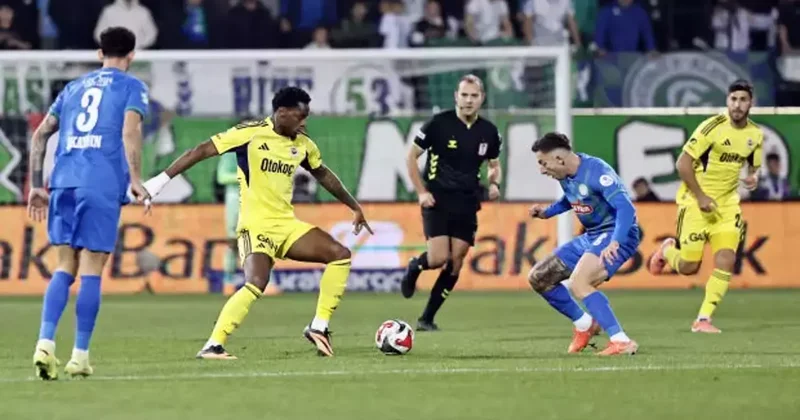 Rizespor Fenerbahçe maçı için Trio dan olay yorum: 3 karar da yanlış!