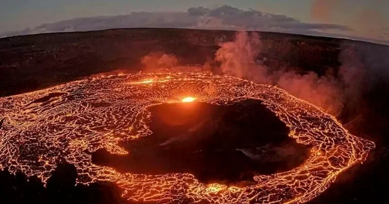 Dünyanın en aktif yanardağı patlamak üzere! Herkes nefesini tuttu Sözcü Gazetesi