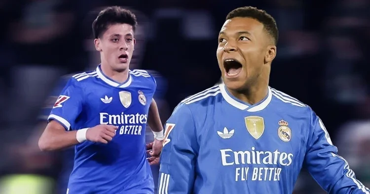 Mbappe den Arda Güler e tepki! Bana pas vermelisin