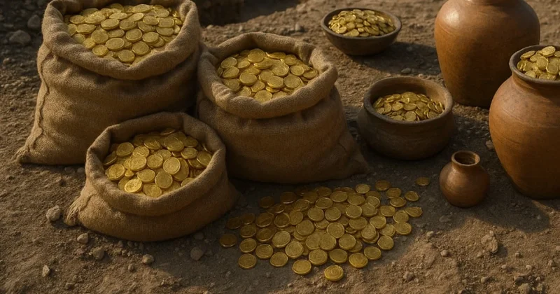 Yol çalışması yapan işçiler, çuval çuval hazine dolu köy buldular Sözcü Gazetesi