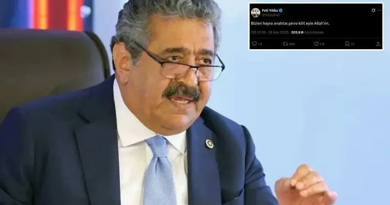 İmralı görüşmesi öncesi MHP li Feti Yıldız dan dikkat çeken paylaşım Gündem Haberleri