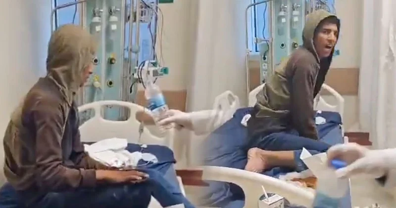 Kuduzdan ölen gencin görüntüsü tüyler ürpertti: Suyu görünce bağırmaya başladı