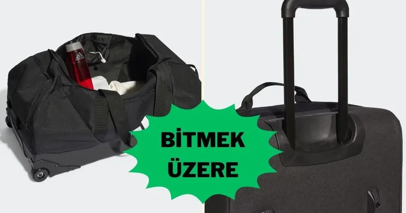 Seyahat ve sporda vazgeçilmez Adidas çantada dev Gülümseten Kasım indirimi!