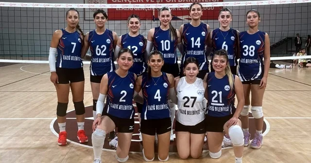 Elazığ Belediyespor Kadın Voleybol Takımı, galibiyete uzandı Elazığ Haberleri