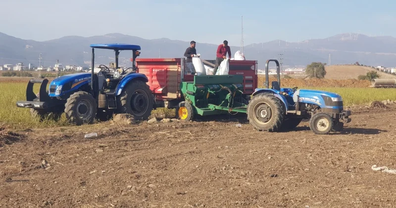 İslahiye Ovası nda buğday ekimine başlandı Sözcü Gazetesi