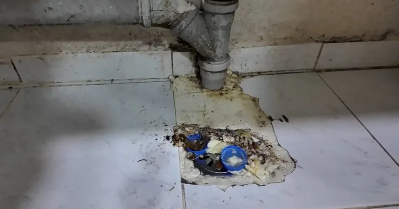 Tatlı imalathanesinde mide bulandıran görüntüler: Burası pislik içinde