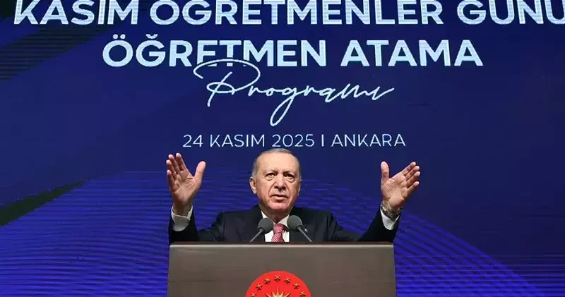Cumhurbaşkanı Erdoğan: Evlatlarımız 20 25 kişilik sınıflarda eğitim görüyor