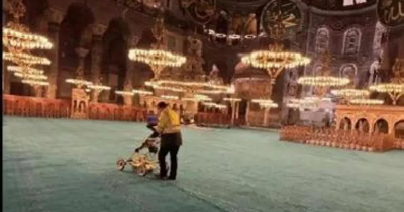 Vakıflar Genel Müdürlüğü nden açıklama! “Ayasofya’ya yüksek tonajlı kamyonların sokulduğu” iddiaları gerçeği yansıtmıyor