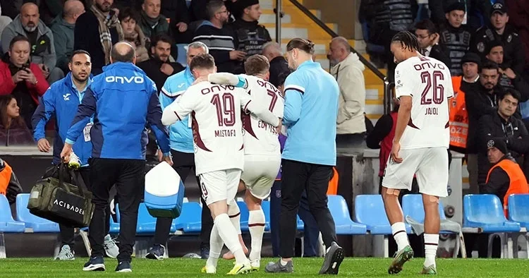 Trabzonspor’da Edin Visca sakatlandı!