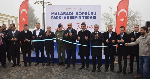 Batman da Malabadi Köprüsü Parkı ve Seyir Terası hizmete açıldı Batman Haberleri