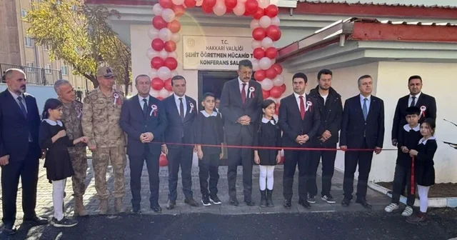 Hakkari de 300 kişilik modern konferans salonu hizmete açıldı Hakkari Haberleri