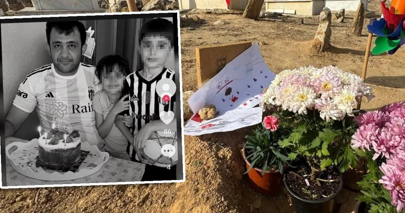 En acı öğretmenler günü: Yürek yakan notu babalarının mezarına bıraktılar