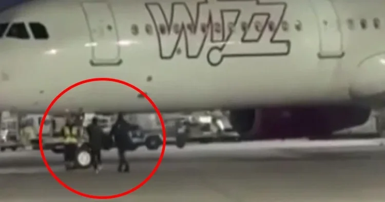 Havalimanında akılalmaz olay: Camı kırıp piste daldılar