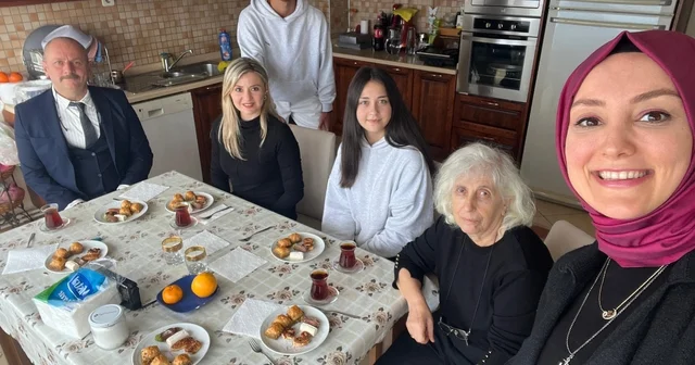 Uzun Mehmet MTAL den emekli öğretmene vefa ziyareti Zonguldak Haberleri