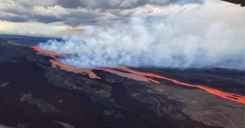 Kilauea Yanardağı Yeniden Faaliyette