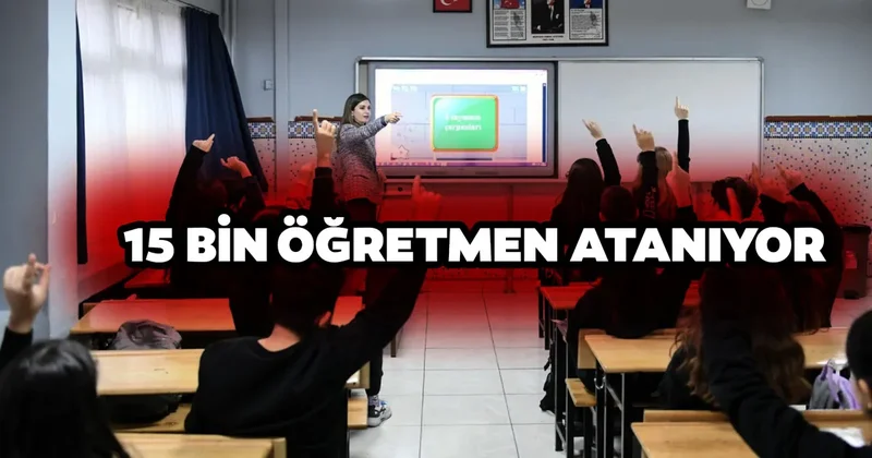 Öğretmen atama sonuçları açıklanıyor! MEB ile 15 bin öğretmen atama töreni ne zaman, saat kaçta?