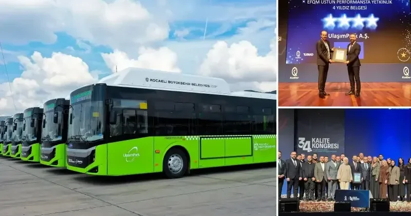 Kocaeli’ne Avrupa’dan 4 yıldız: Ulaşımda standartları aştı Kocaeli Haberleri