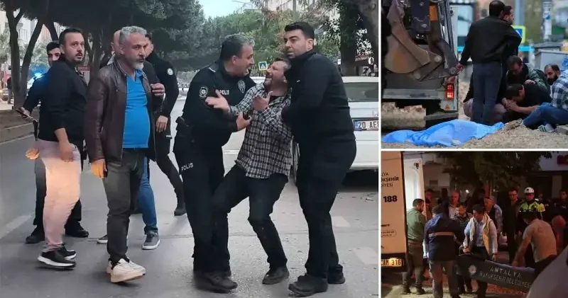 Antalya da kepçenin altında kalan yaşlı adam hayatını kaybetti Antalya Haberleri