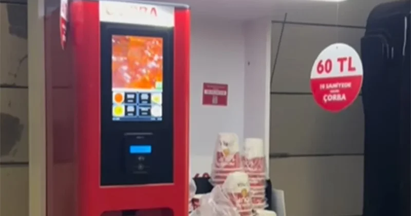 Krizin fotoğrafı çorba otomatları Sözcü Gazetesi