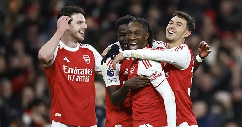 Kuzey Londra derbisinde kazanan Arsenal! Eze den hat trick...