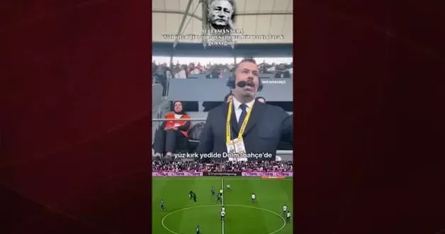 Beşiktaş Samsunspor maçının spikerinden duygusal paylaşım! Süleyman Seba yı o sözleriyle andı