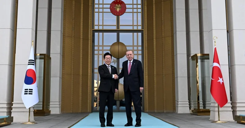 Güney Kore Cumhurbaşkanı Türkiye de