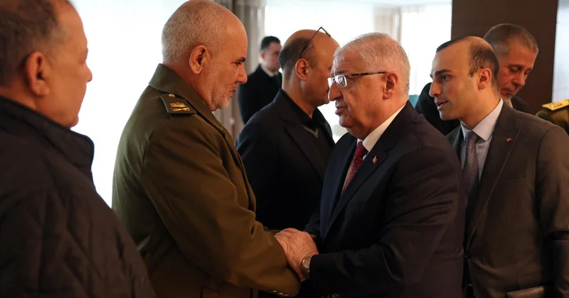 Bakan Güler den, Libya askeri heyetinin naaşını almak için gelen yetkililere taziye ziyareti