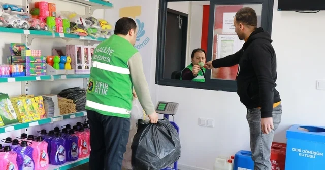 Haliliye Belediyesi 402 ton atığı geri dönüştürdü Şanlıurfa Haberleri