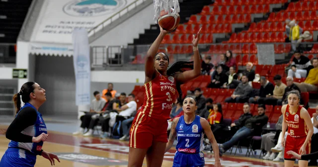 Melikgazi Kayseri Basketbol Çanakkale Belediyespor: 91 72 Kayseri Haberleri