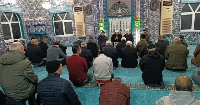 Ortaca da yılın son sabah namazı buluşması Akkuyu Camii nde oldu Muğla Haberleri