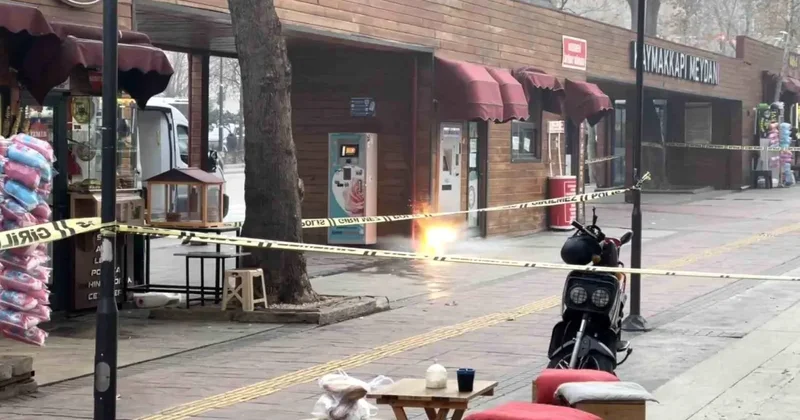 Isparta da Şüpheli Çanta Panik Yarattı