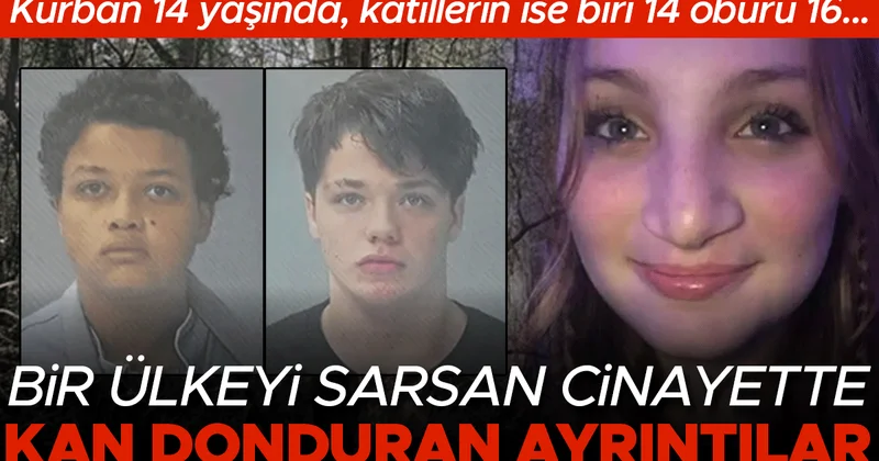 Kurban 14 yaşında, katillerin ise biri 14 öbürü 16... Bir ülkeyi sarsan cinayette kan donduran ayrıntılar