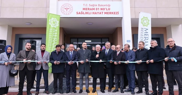 Meram da Aymanas ASM ve Sağlıklı Hayat Merkezi açıldı Konya Haberleri
