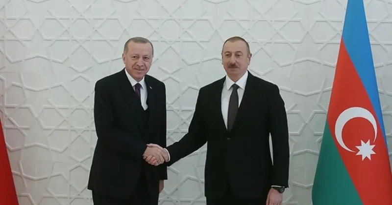 Başkan Erdoğan İlham Aliyev ile görüştü! Her alanda iş birliği mesajı