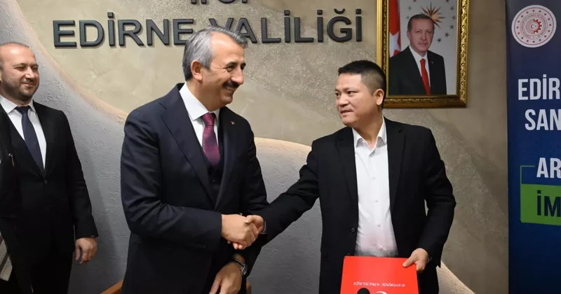 Edirne OSB’de Çinli firmanın yatırımında 1660 kişi istihdam edilecek