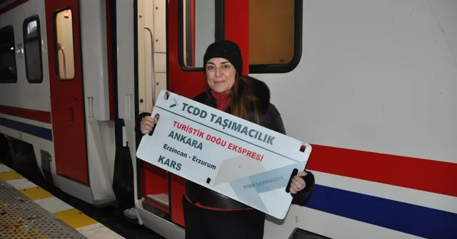 Masalsı yolculuğun son durağı: Turistik Doğu Ekspresi Kars ta coşkuyla karşılandı Kars Haberleri