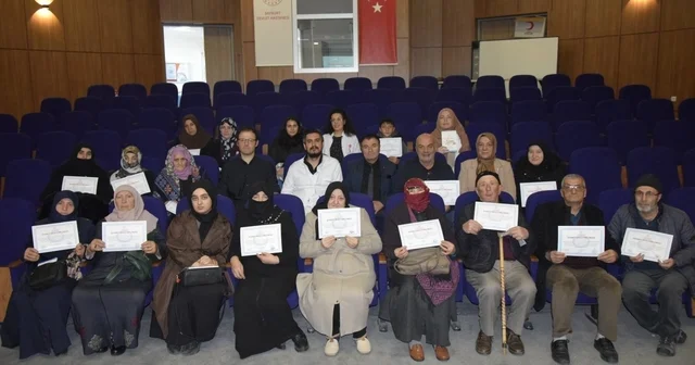 Bayburt ta yılın son Diyabet Okulu Eğitimi tamamlandı Bayburt Haberleri