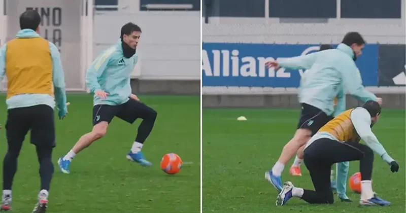 Kenan Yıldız muhteşem bir golle antrenmanda şov yaptı! Fanatik Spor Haberleri Video