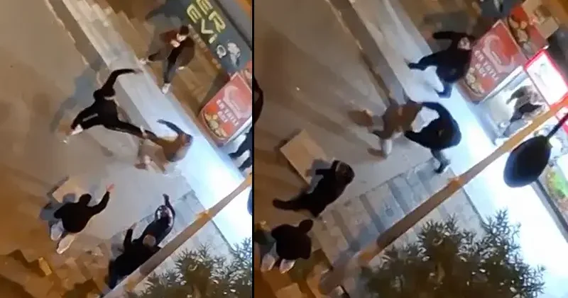 Kağıthane’de kavgada çift bıçakla saldırdı; tekme ve yumrukla darbedildi