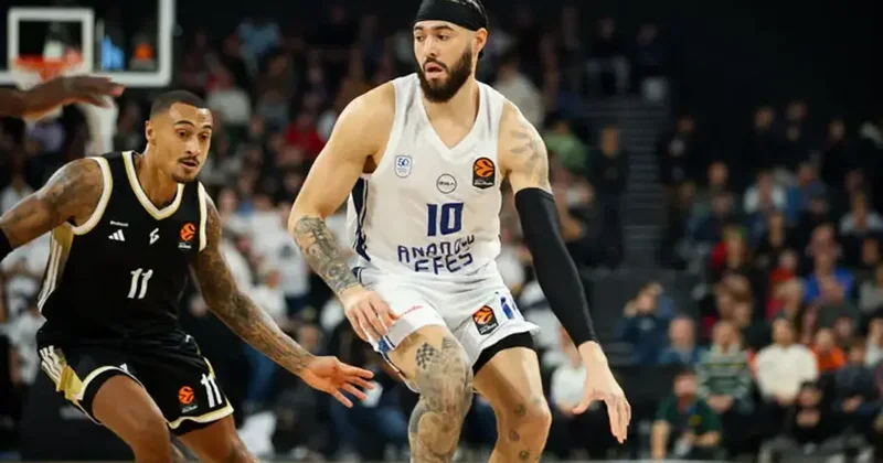 Vautier coştu, Anadolu Efes uzatmada mağlup... ASVEL Anadolu Efes maç sonucu 103 99 Fanatik Gazetesi Basketbol Haberleri Spor